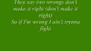 quotTwo Wrongsquot Lyrics  Wyclef Jean ft Claudette Ortiz [upl. by Rattan103]