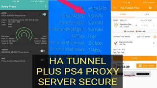 Ha tunnel Plus Every Proxy PS4 proxy server set up configuration settings [upl. by Aurelius]