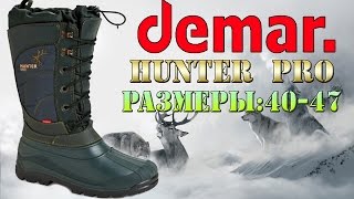 Зимние сапоги для охоты и рыбалки DEMAR Hunter PRO Видео обзор от STEPIKOCOM [upl. by Spaulding38]