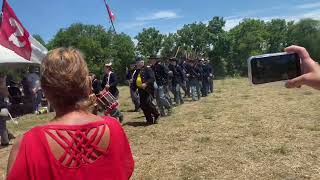 Battle of Gettysburg Reenactment 2024  Part 1  Union Army Arrival [upl. by Cirenoj]