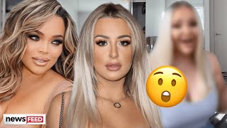 TikToker Goes VIRAL Over Tana Mongeau amp Trisha Paytas Resemblance [upl. by Auqinat]