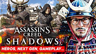 Assassins Creed Shadows  Gameplay Héros Next Gen Collector toutes les infos OFFICIELLES 💥 [upl. by Ecertak406]