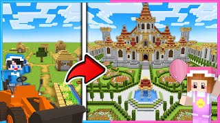 ボロボロの村を立派な王国に作り変えるマインクラフト👑【 マイクラ  Minecraft 】 [upl. by Harlen948]