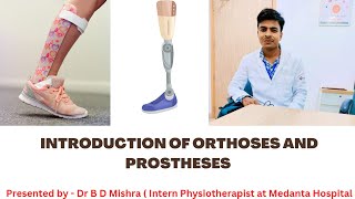 What is difference between orthosis and prosthesis👍👍 [upl. by Redleh660]