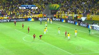 Final da Copa das Confederações 2013  Brasil 3 x 0 Espanha Tetra Campeão [upl. by Pauli]