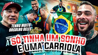 BITELO FICA EMOCIONADO COM A MEDALHA DO MUNDIAL [upl. by Adeline]