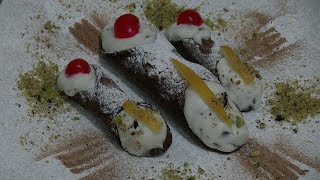 Cannoli Siciliani Ricetta Originale di Giuseppe Deiana [upl. by Calandra]