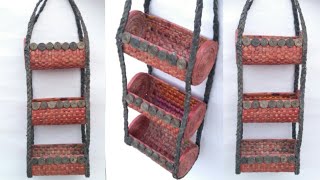 newspaper hanging basket  multi storage basket  newspaper tokri  newspaper basket  HMA205 [upl. by Airdnaz]