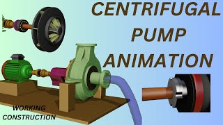 construction and working for centrifugal pump [upl. by Goober]