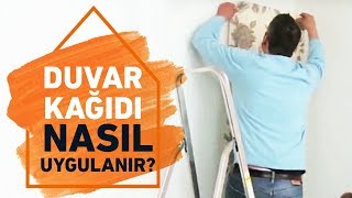 Duvar Kağıdı Duvara Nasıl Yapıştırılır  Koçtaş ile Kendin Yap [upl. by Norby]