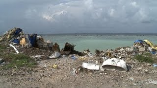 Toxic bomb ticks on Maldives rubbish island [upl. by Ttergram439]