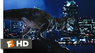 The Lost World Jurassic Park 710 Movie CLIP  The TRex Takes San Diego 1997 HD [upl. by Nuarb]