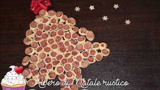 Albero di Natale Rusticini con wurstel semplicissimo e molto carino [upl. by Hanan]