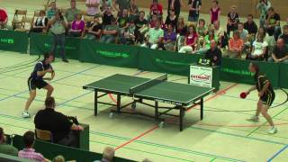 Showbattle Timo Boll vs Dietmar Palmi Part1 [upl. by Yevi]