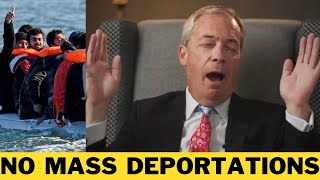 Nigel Farage Comes Out AGAINST Mass Deportations [upl. by Hallett]