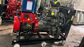 40kva Tata 709 Turbo engine Generator Bilaspur Chhattisgarh delivery [upl. by Biegel]