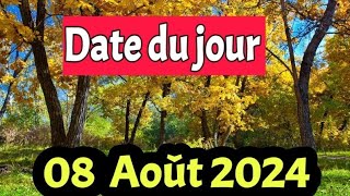 Date du jour le 08 Août 2024 stjeanboulboulchopoutirajaswèa boulchojodia petervickerjay [upl. by Panthia]