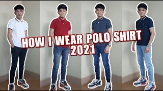 HOW I WEAR POLO SHIRT [upl. by Llenrep]