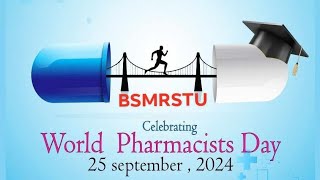 World Pharmacist Day Seminar2024SpeakerMd Mehedi Hasan Organised by Dept of Pharmacy BSMRSTU [upl. by Crutcher]