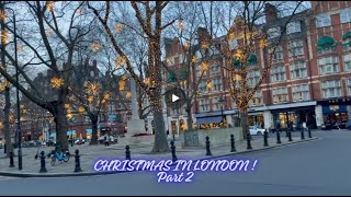 CHRISTMAS IN LONDON  Part2 [upl. by Emsmus223]