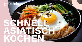 Asiatisch kochen So geht es einfacher amp schneller [upl. by Novyat]