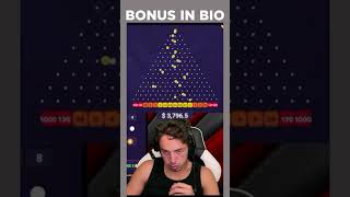 BONUS IN BIO casino plinko game stream bigwin shorts [upl. by Etteve]