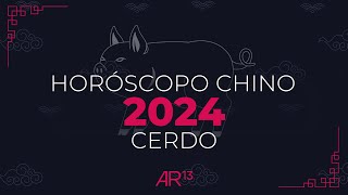 Horóscopo Chino 2024  Cerdo  Canal 13 [upl. by Vtarj]