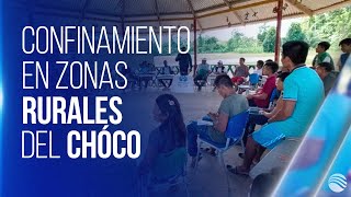 Más de tres mil personas confinadas en Chocó por accionar del Clan del Golfo [upl. by Aihsenot]