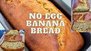 No Egg Banana Bread  Healthy Banana bread [upl. by Damali958]