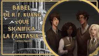 BABEL de RF Kuang la mejor novela dark academia [upl. by Anhej427]