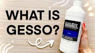 What is Gesso How To Use Gesso  Why Its Important For Sketchbooks amp Paintings [upl. by Atinaj]