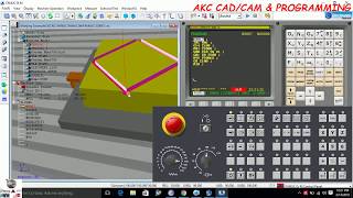 HOW TO USE SUBPROGRAM IN CNC MILLING FANUC  CNC PROGRAMMINGSUB ROUTINE CAM [upl. by Benil]