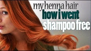 My Henna Hair ♥ How I Went Shampoo Free [upl. by Whitcher410]