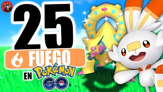 25 NUEVOS POKÉMON FUEGO QUE VIENEN A POKEMON GO [upl. by Wendi]