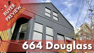 Buyer Preview 664 Douglass Street San Francisco Eureka ValleyCastroNoe Designer Home  4K [upl. by Stoll888]