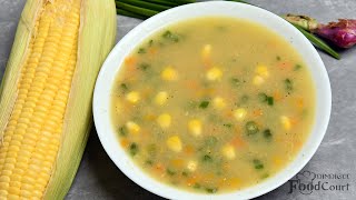 Sweet Corn Veg Soup Sweet Corn Soup Soup Recipe [upl. by Pallaten]