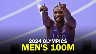 Athletics Paris 2024 Olympics Mens 100m  Noah Lyles USA [upl. by Anwahsed]