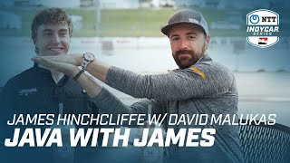 Java with James David Malukas and James Hinchcliffe  INDYCAR [upl. by Aiasi]