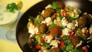 HomeMade Falafel Salad By Asha Khatau [upl. by Harv]