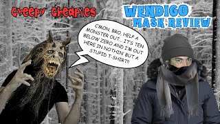 Creepy Cheapies Mask Review Wendigo by Ghoulish Productions [upl. by Rawdan]