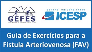 Guia de Exercícios para a Fístula Arteriovenosa [upl. by Iccir816]