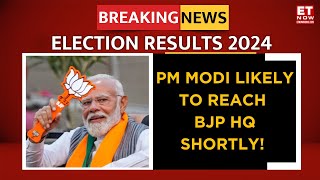 Election Results 2024 Live PM Modi To Reach BJP HQ Soon Voting Trends And What Lies Ahead For NDA [upl. by Yriek526]