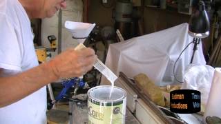 Mixing Paint amp Filling a Spray Gun Small Shop Spray Painting Part V [upl. by Sundin672]