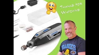 Dremel Lite 7760 N10 4V LiIon Cordless Rotary Tool  Restorations  Crafting etc  PAUL DIBARTOLO [upl. by Cass]