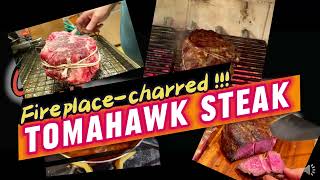 Fireplace Grilling  Ep 4  TOMAHAWK STEAK [upl. by Graff]