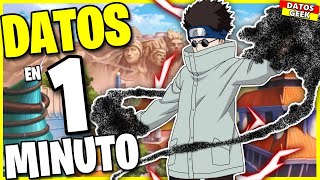 🍥DATOS Y CURIOSIDADES DE SHINO ABURAME EN 2 MINUTOS 🕜 NARUTO SHIPPUDEN [upl. by Oetomit786]