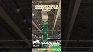 New Amazon Fresh Signage Installation  CB Remodels BehindtheScenes  Commercial Contractors [upl. by Oner]