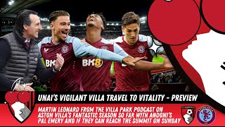 quotTHIS IS WHERE ASTON VILLA SHOULD BEquot  Martin Leonard From villaparkpod On Cherries v Aston Villa [upl. by Sorgalim]