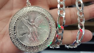 centenarios de plata a cinco dolares en los 90s paiza jewelry vlogs new silver jewelry [upl. by Acimat284]