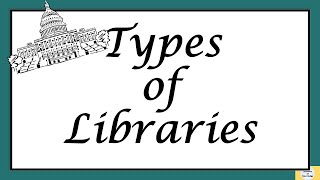 Types of libraries [upl. by Fennie703]